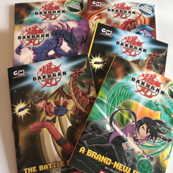 6 Bakugan Battle Brawler Scholastic Chapter Books Beginner Reader - Picture 1 of 14